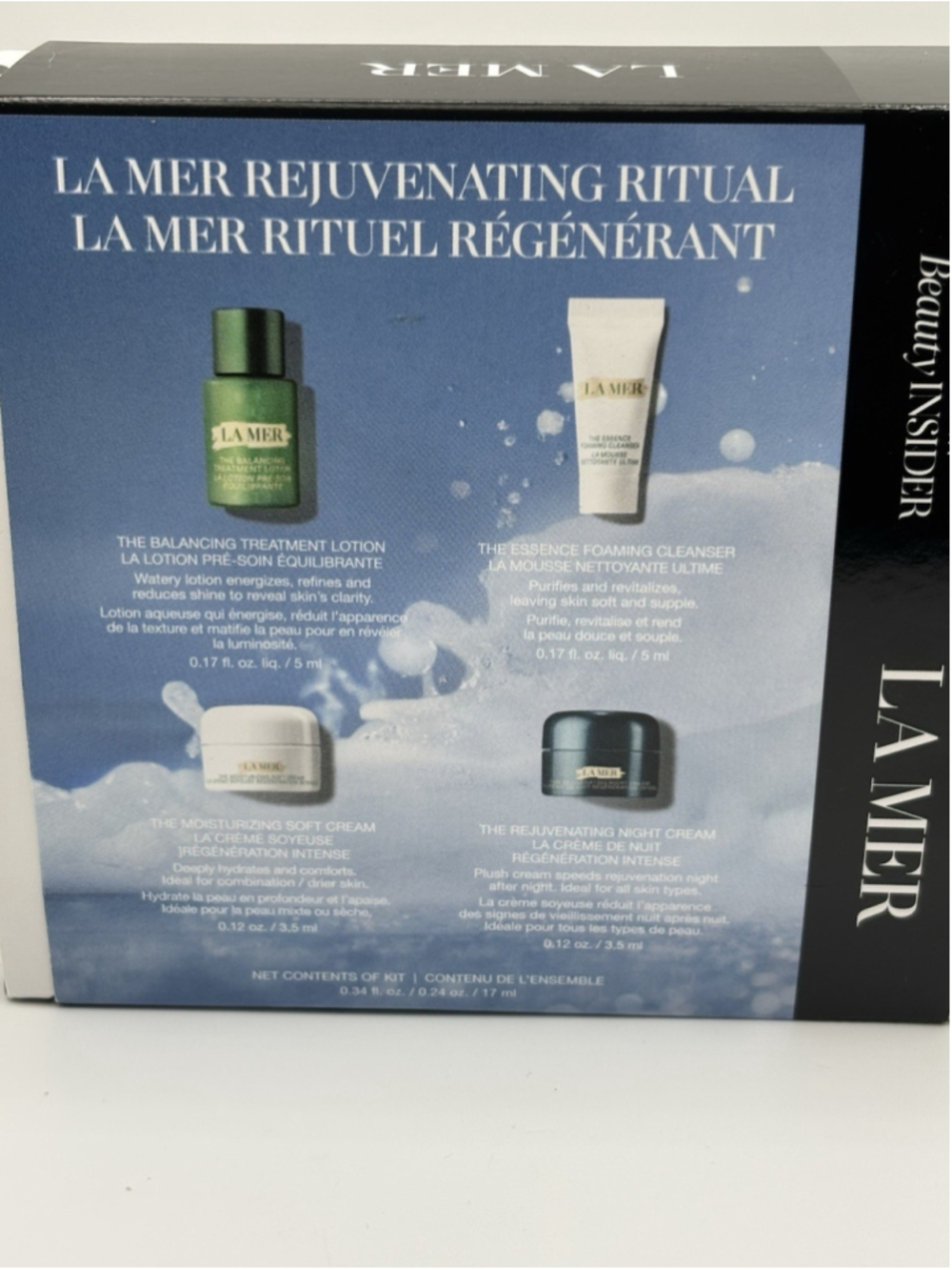 La Mer Rejuvenating Ritual 4 Piece Mini Skincare Set Sephora Beauty Insider NIB - Picture 3 of 5
